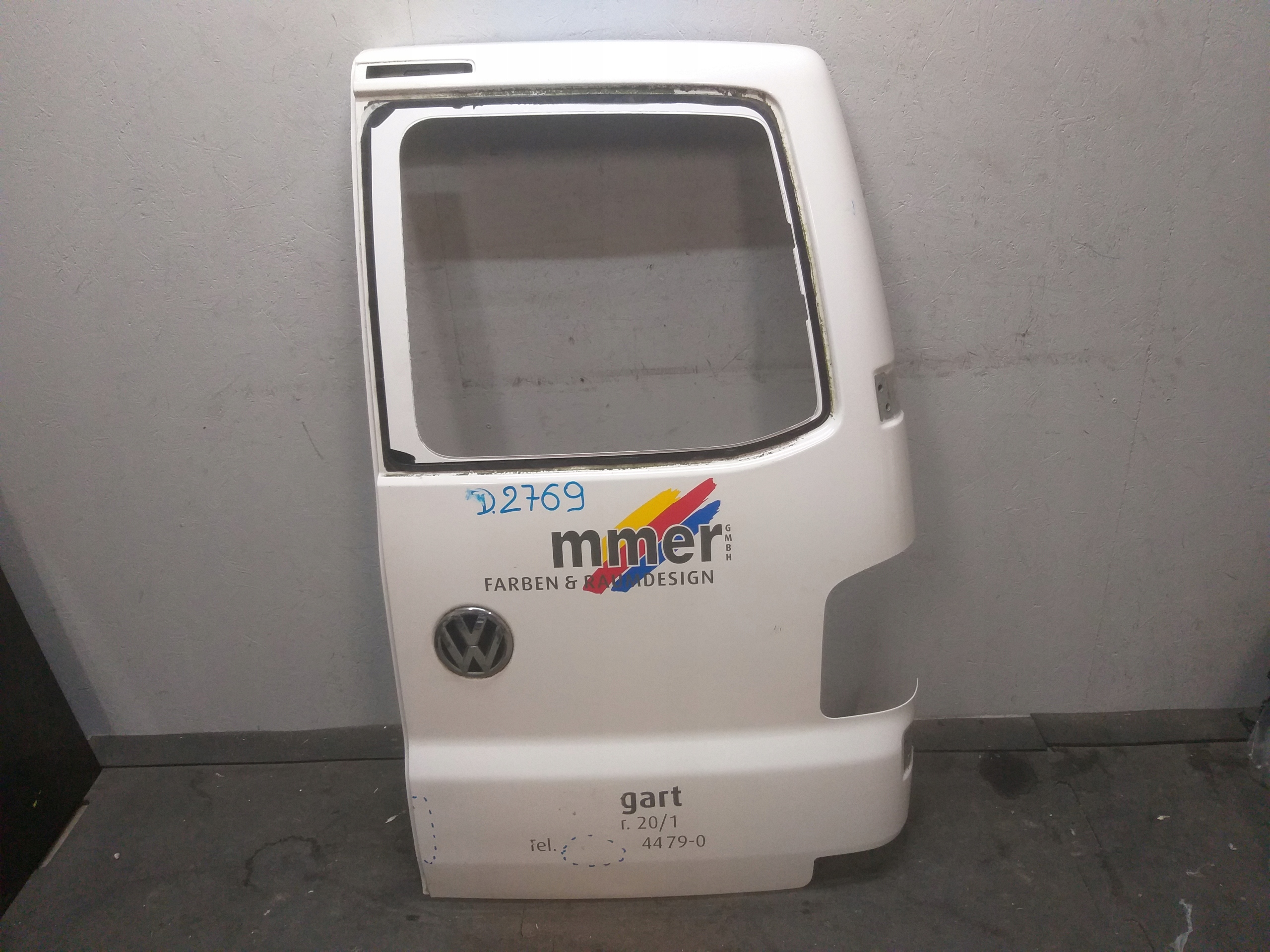 DRZWI TYŁ PRAWE VW T5 7E