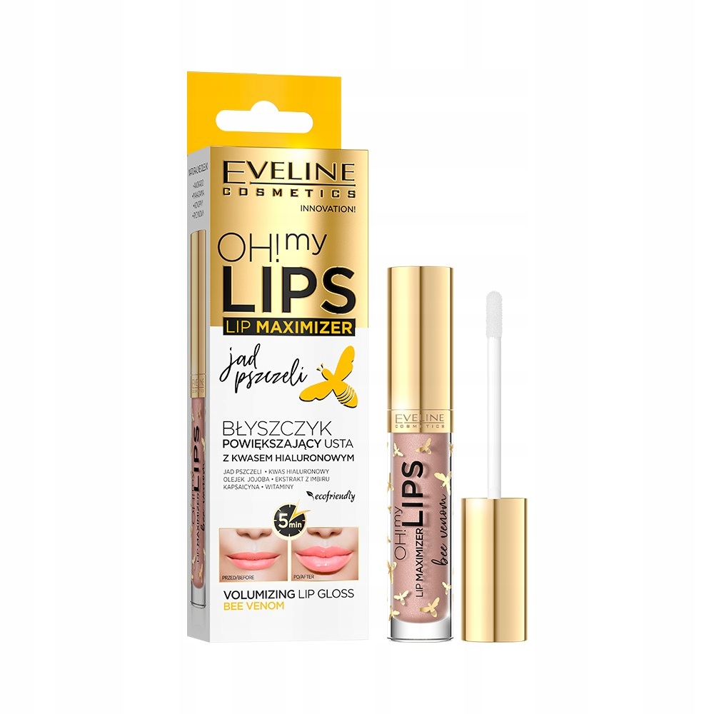 Eveline Cosmetics Oh! My Lips Błyszczyk do ust No 01 - Bee Venom