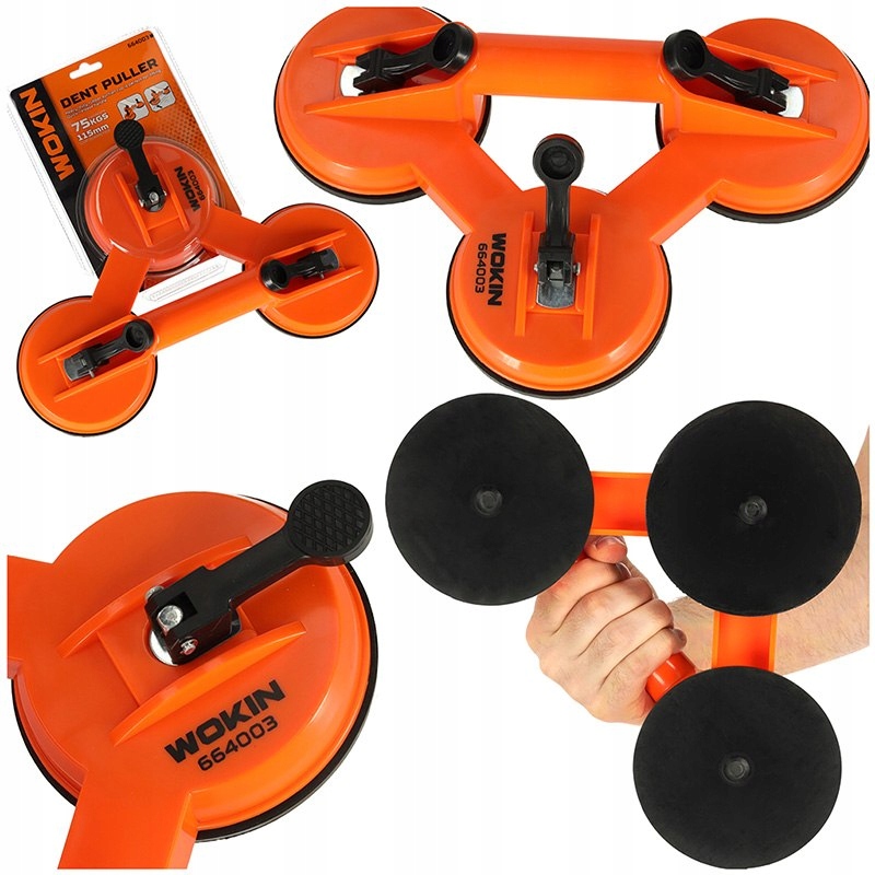 PRZYSSAWKA UCHWYT PRÓŻNIOWY DO PRZENOSZENIA SZYB SZKŁA GLAZURY PŁYTEK 75KG