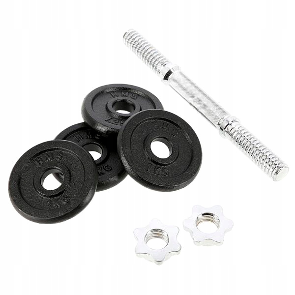 STALOWA Sztangielka REGULOWANA do 7kg HMS SG01 Rodzaj żeliwne