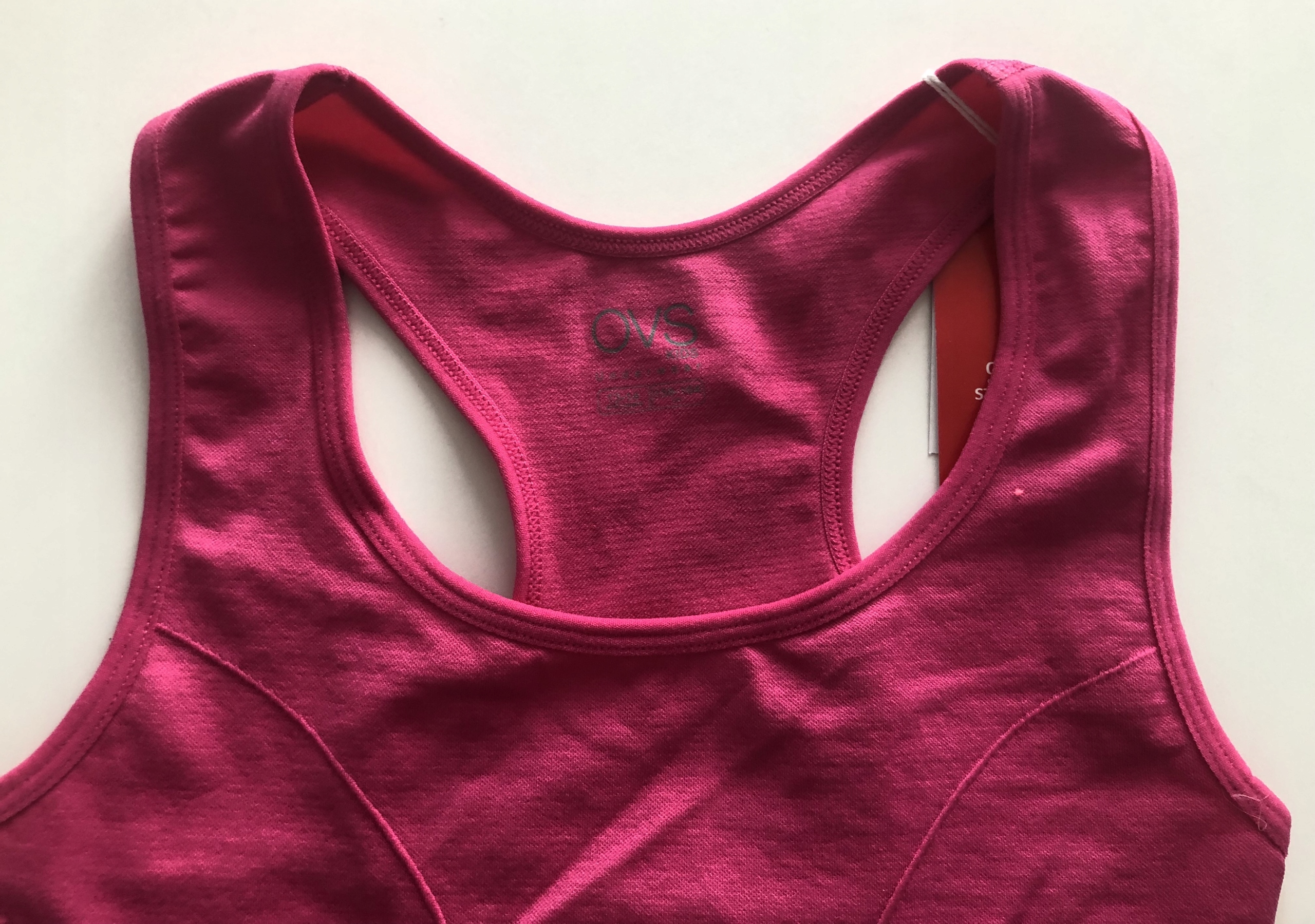 OUTLET DZIĘWCZĘCY BIUSTONOSZ TOP -SPORTOWY 146/152 Marka OVS