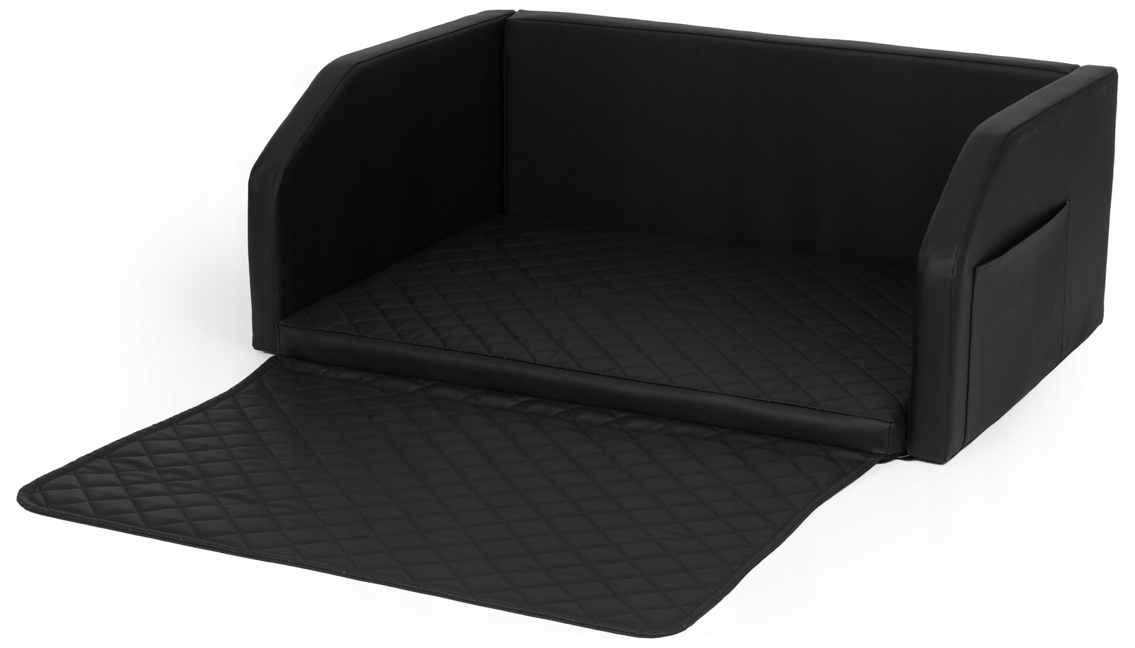 Levně Přepravka pro psa Matrace 100x70 cm Černá