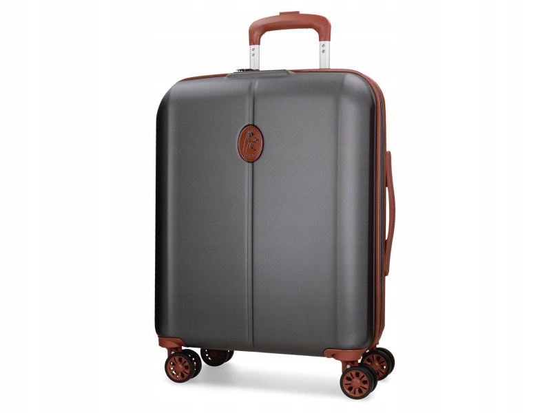 El Potro Ocuri Grey, Abs Cestovný kufor 55x40x20cm, 38L, 5128721 (small)