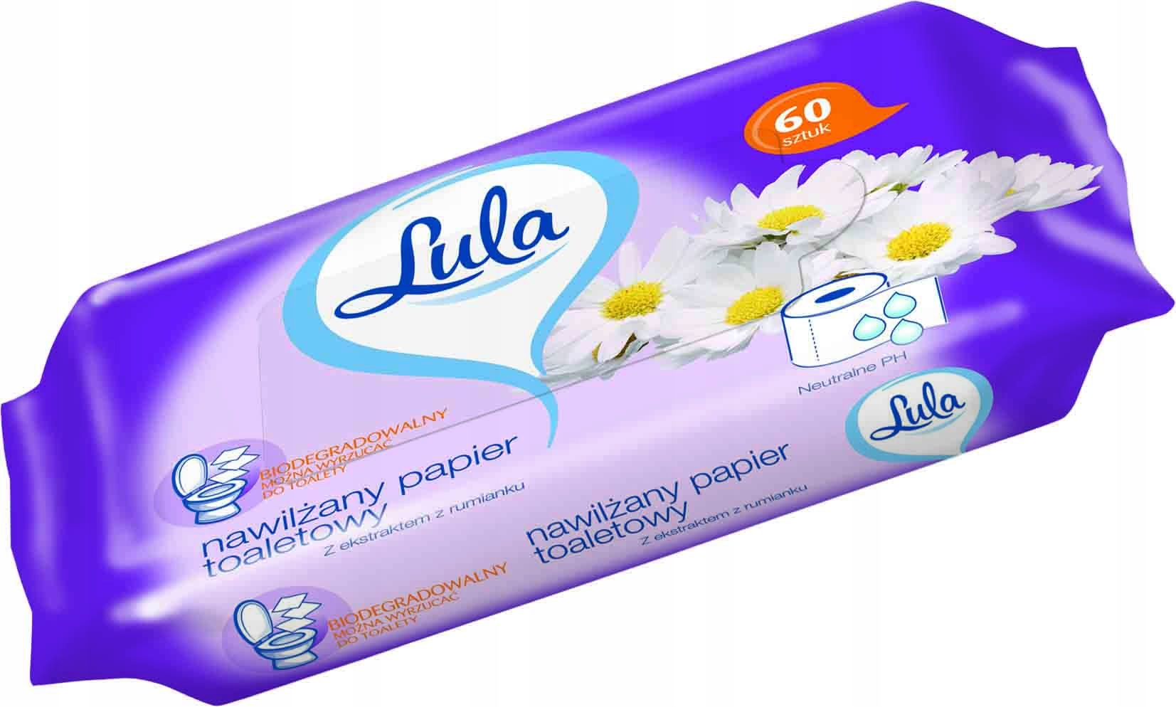 

Papier T. Nawilżany Lula ' A 60 Rumiankowy