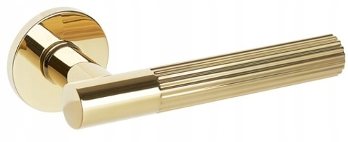 Kľučka Vds Livia okrúhla rozeta R68F zlatá