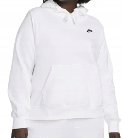 Dámská Mikina Nike Sportswear Club Fleece Plus Size DV5092-100 1X