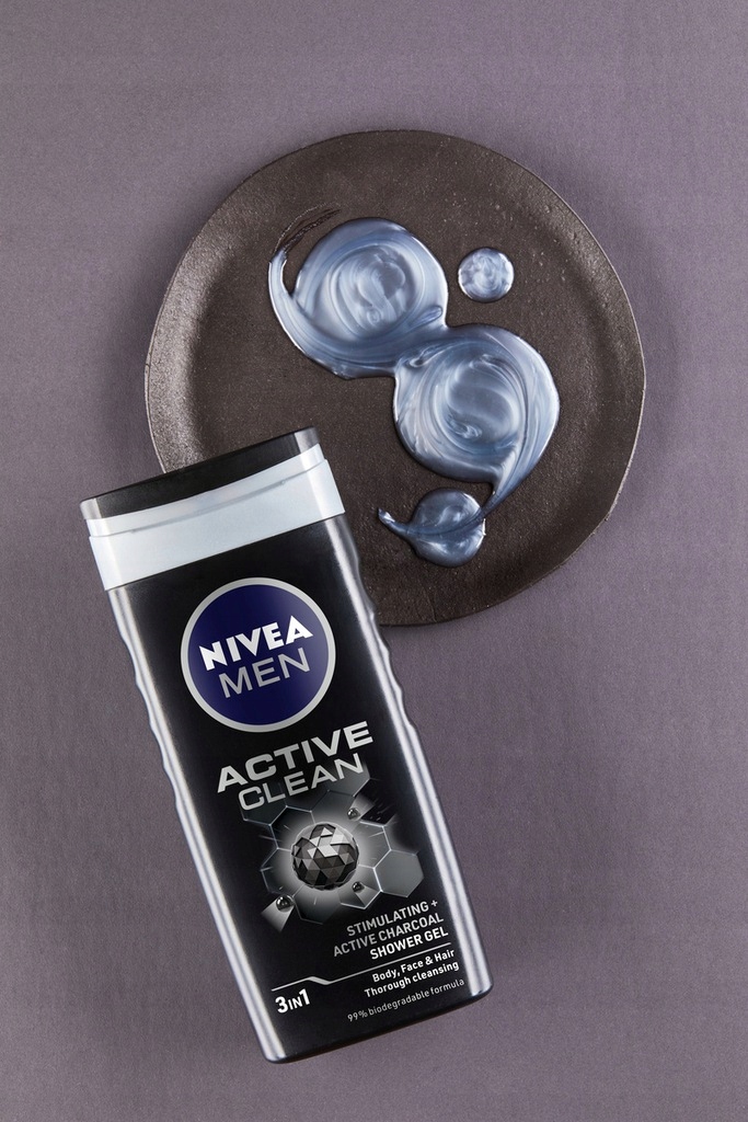 Żel pod prysznic NIVEA MEN Active Clean 500ml Marka Nivea Men