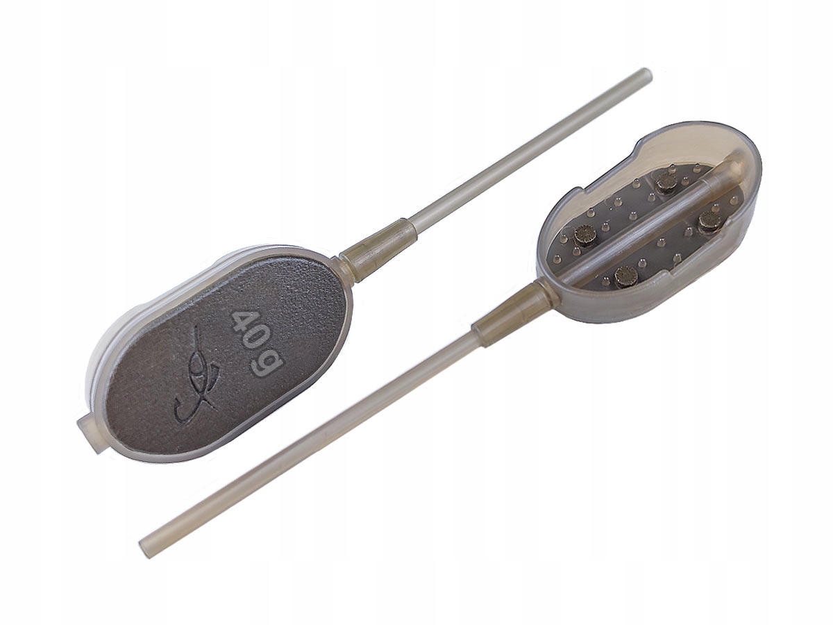 Koszyk podajnik method feeder do metody Brain Long Cast Flat Pellet M 40gr