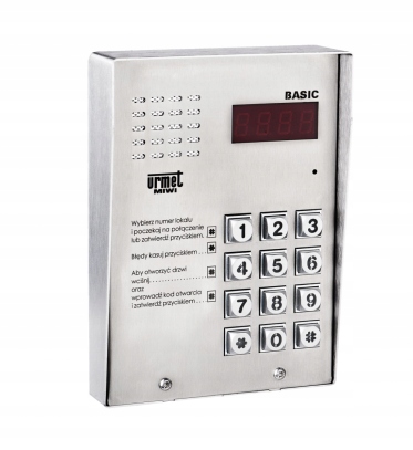 Panel domofonowy cyfrowy BASIC 1062/100D