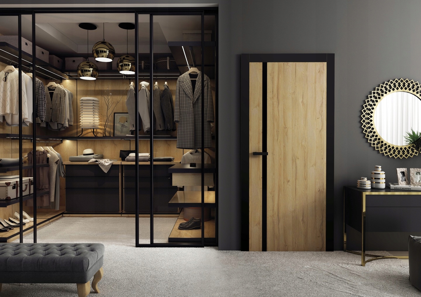 Drzwi Bezprzylgowe Pełne Moderno Kolory