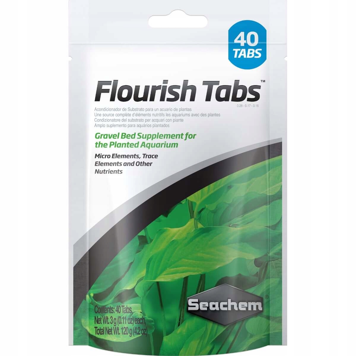 Levně Seachem Flourish Tabs 40 tabletové hnojivo pro rostliny