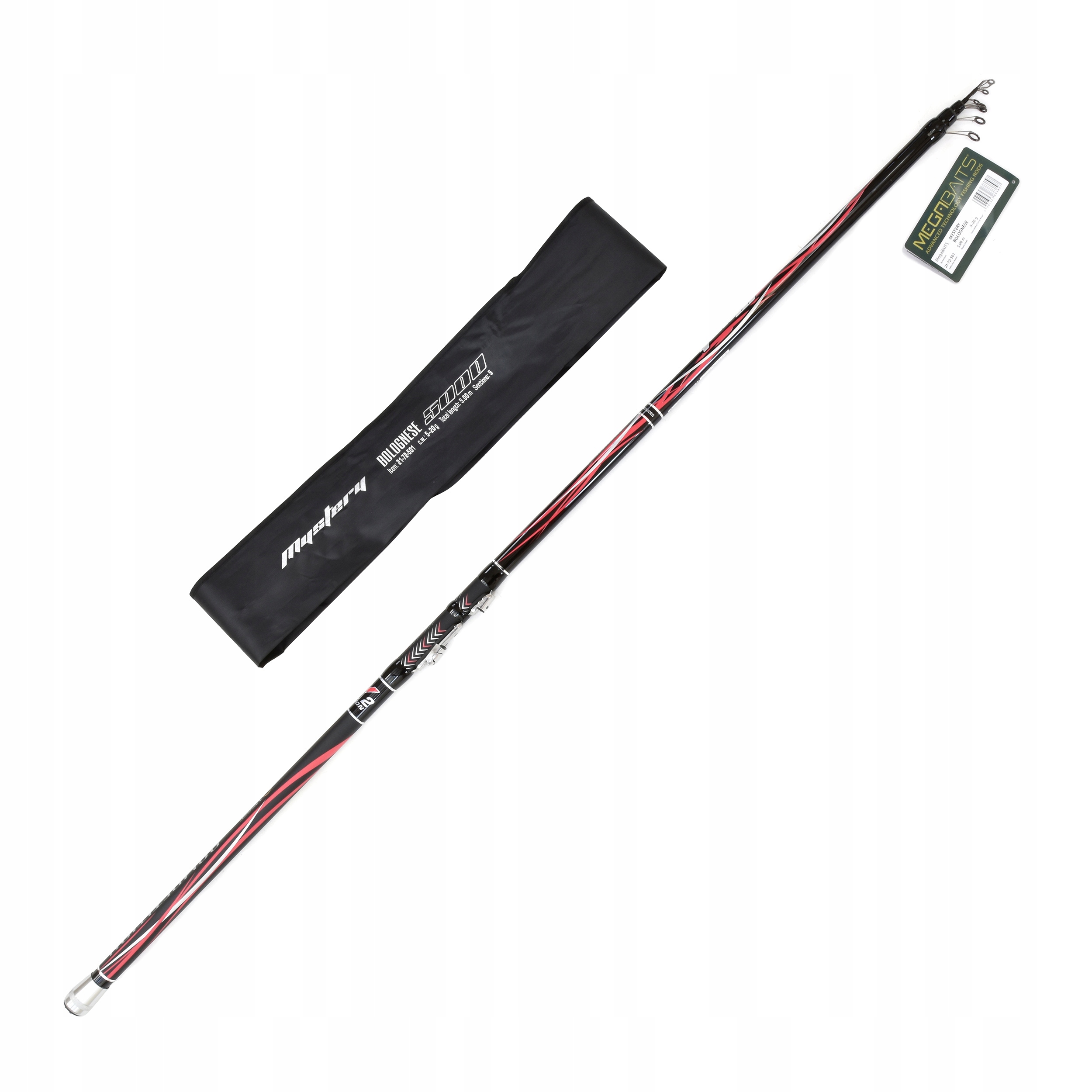 Wędka spławikowa teleskopowa Dragon MegaBAITS Mystery Bolo 5.00m 5-20g