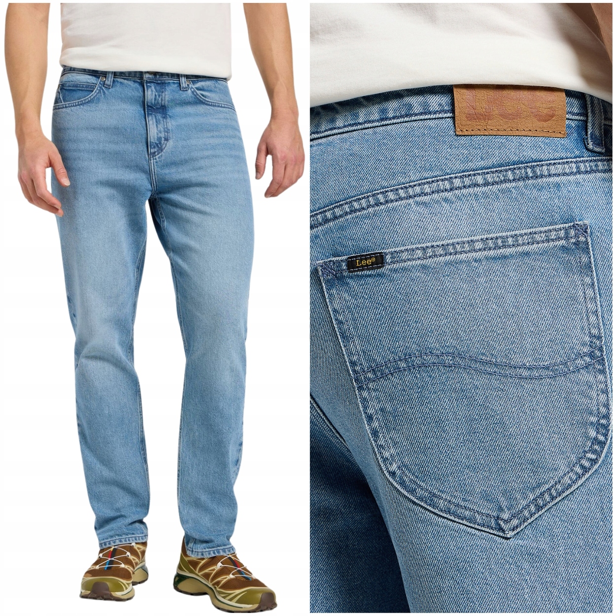 Lee Austin regular tapered Skyline Džins klasické džínové kalhoty W30 L32