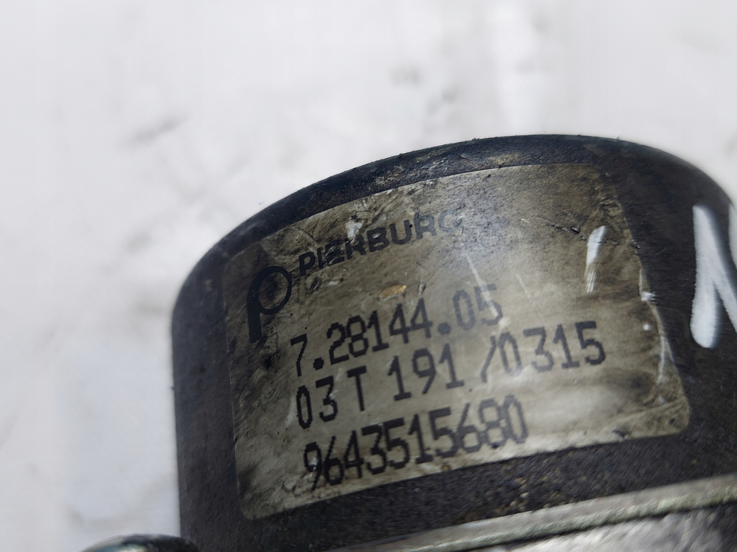 Pompa VACUM CITROEN C3 1.4 HDI 9643515680