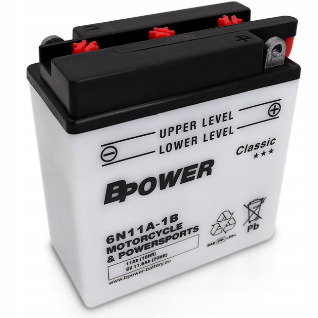 Akumulátor 6N11A-1B 6V 11Ah 100A