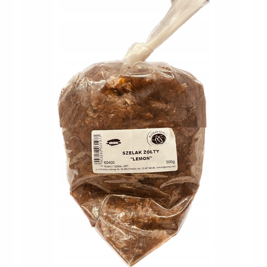 Šelak žlutý lemon 500g