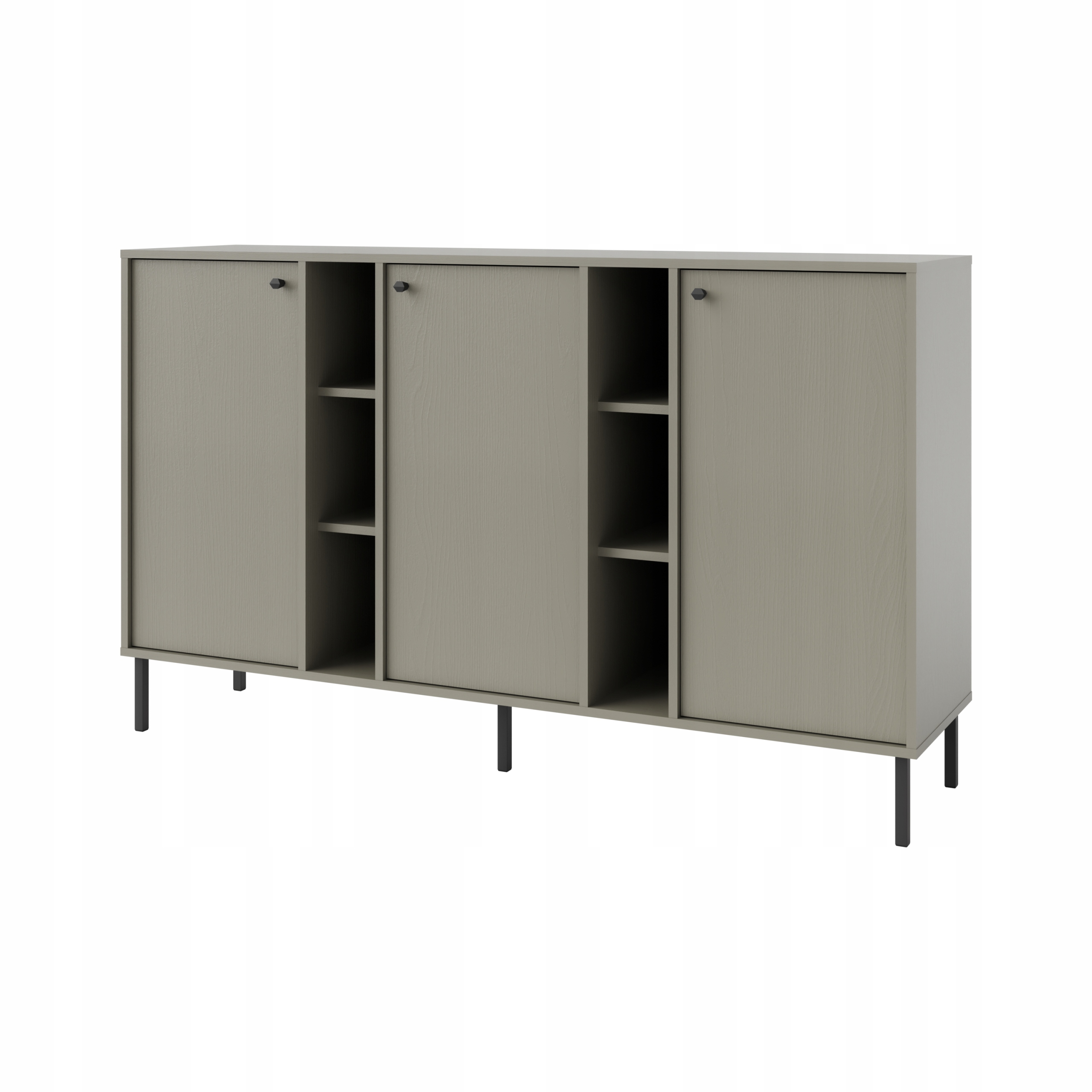 Třídveřová komoda do obývacího pokoje Sakai 2 3F T823 Eukalyptus