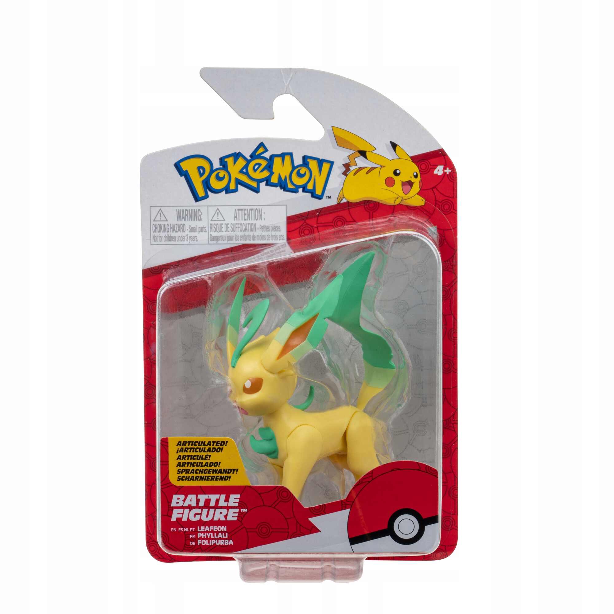 Pokemon - Kit 8 Figuras de Batalha - Pikachu, Abra, Leafeon, Magalu  Empresas