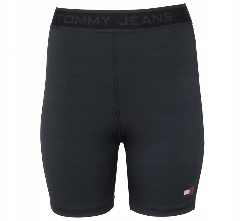 Tommy Jeans dámské cyklistické kalhoty, černé, Xs