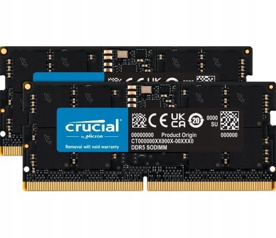 Pamięć RAM DDR5 Crucial CT2K32G56C46S5 64 GB • Cena, Opinie