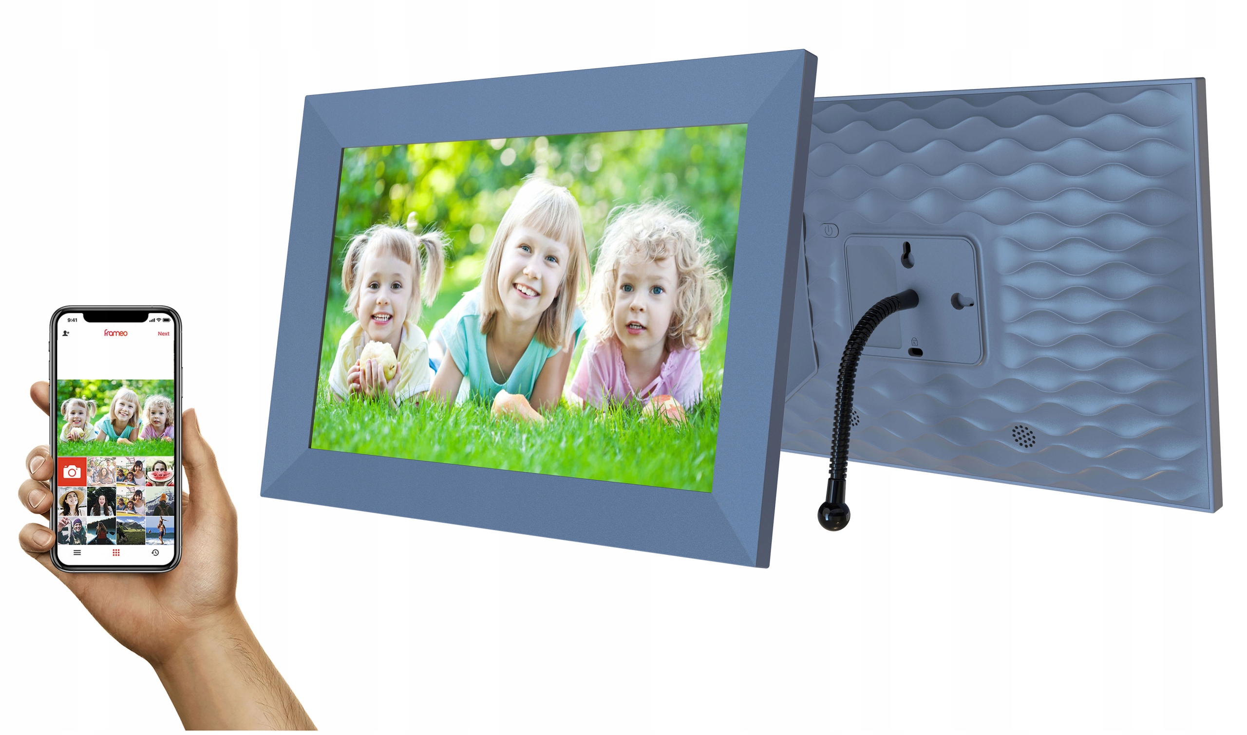 Rámeček Denver 10" PFF-1026GR Frameo Wi-Fi dotykový displej