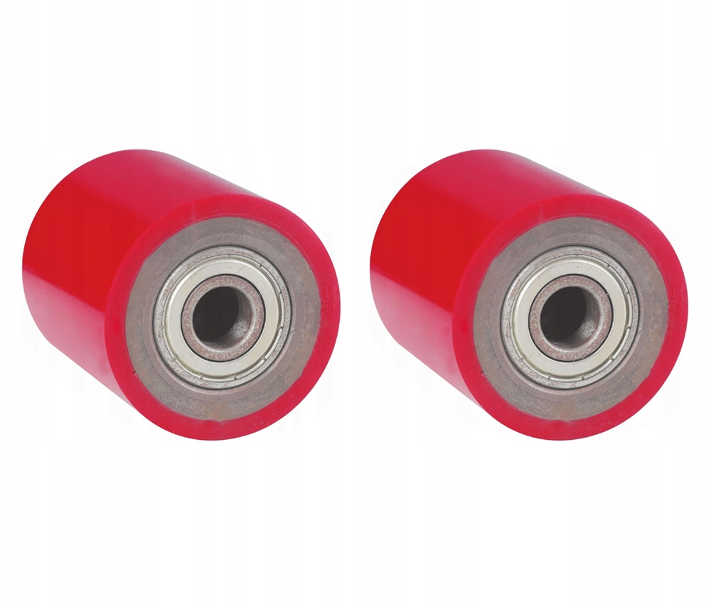 ROLKI DO PALECIAKA WÓZKA PALETOWEGO ROLKA 80x70 - 2 SZTUKI