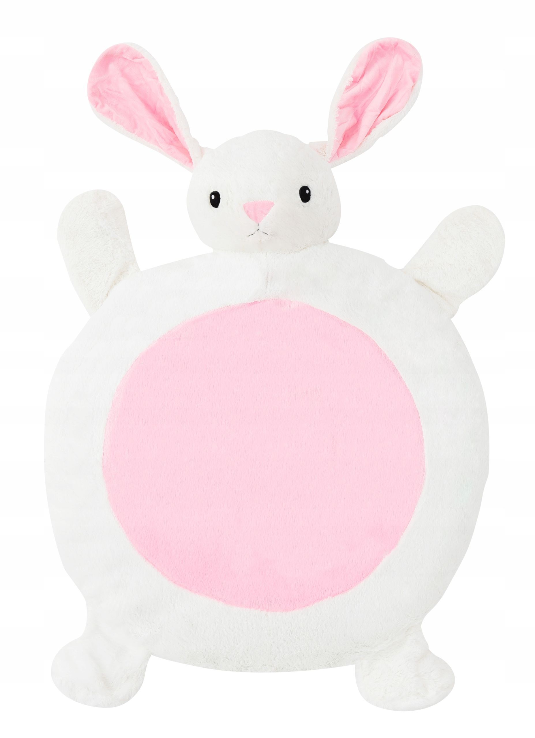 Dětská plyšová podložka pro dítě na hraní s králíčkem