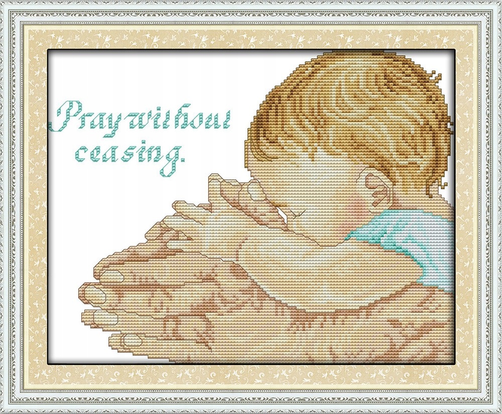 Křížková výšivka počítaná sada (kanva, mulina)