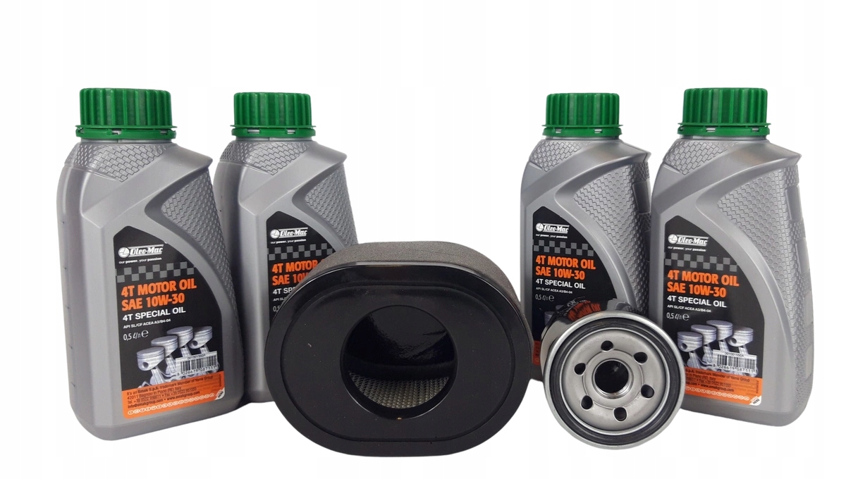 Oryginalne filtry, oleje silnika K2400 traktorka Oleo-Mac (od 2017 r.)