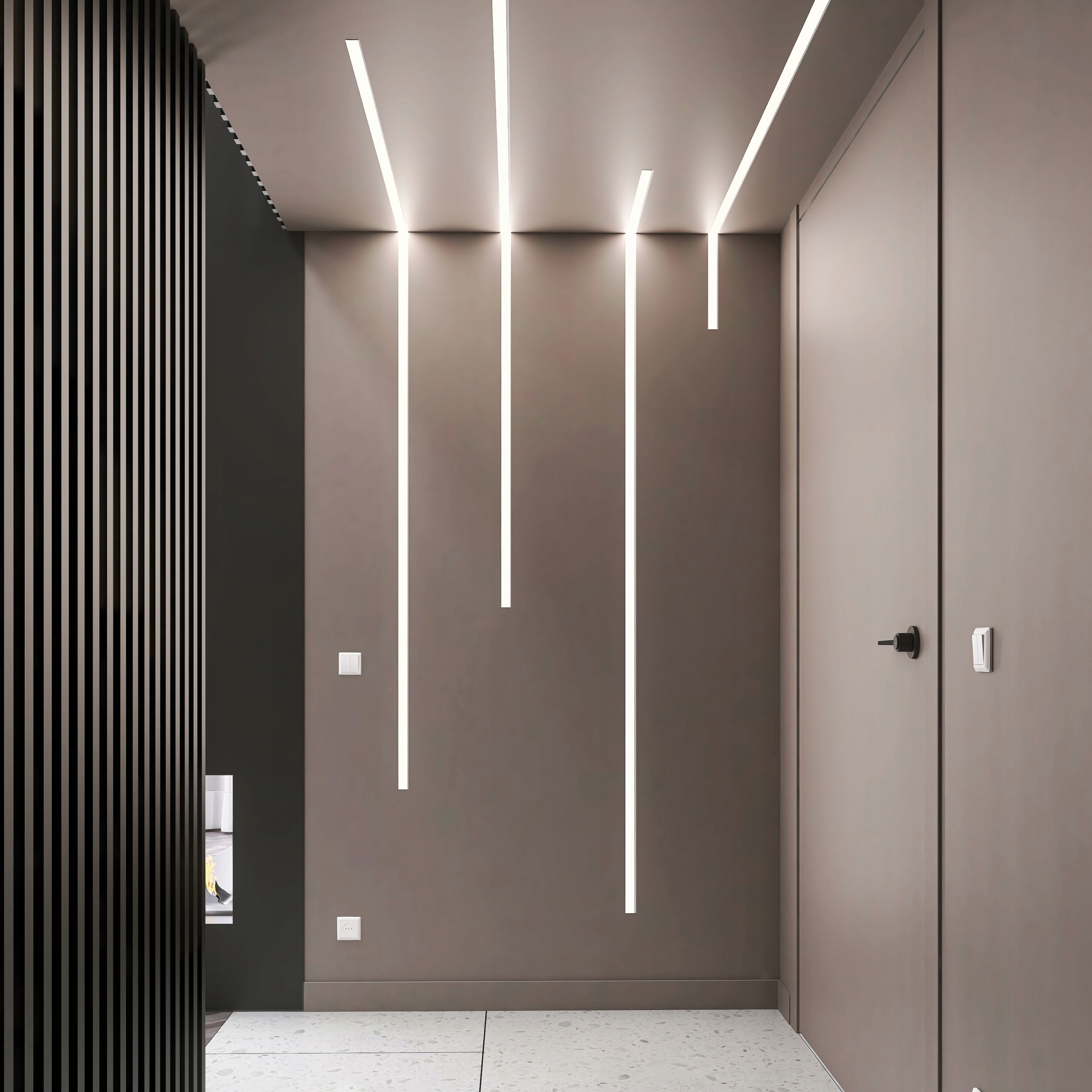 Profil LED aluminiowy do płyt GK gipsowych wpuszczany 2m regips szeroki Typ profil do LED