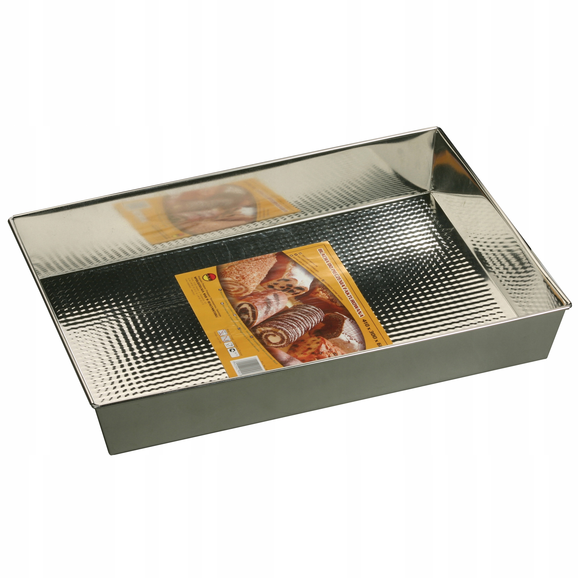 

87739 Snb Blacha Fakturowana Do Ciasta 41X30X6 CM