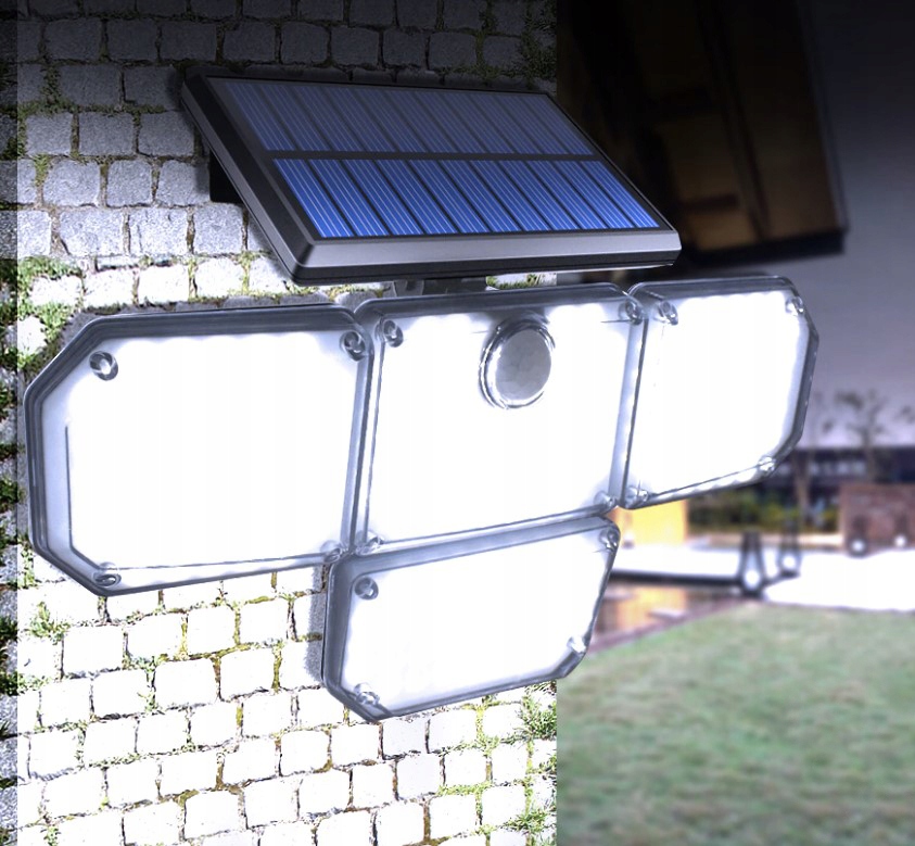 LED solarna svetilka Twilight Motion Sensor + daljinski upravljalnik znamke Izoxis