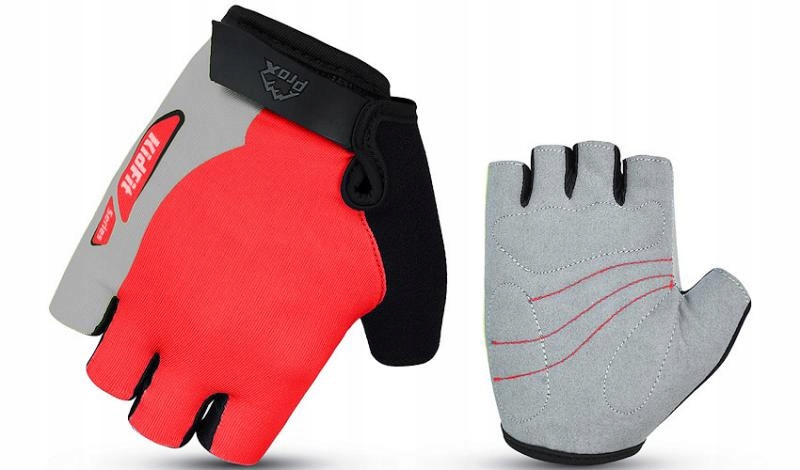 Prox Rękawiczki Kids Basic czerwone 4XS