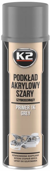 

K2 Podkład Akrylowy Szary szybkoschnący 500ml L348