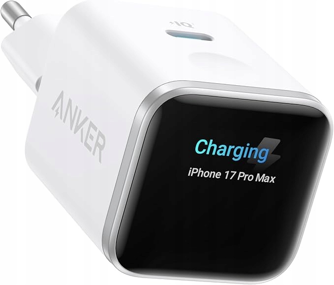 Inteligentní nabíječka Anker Usb-c Anker Nano 45 W s LCD displejem