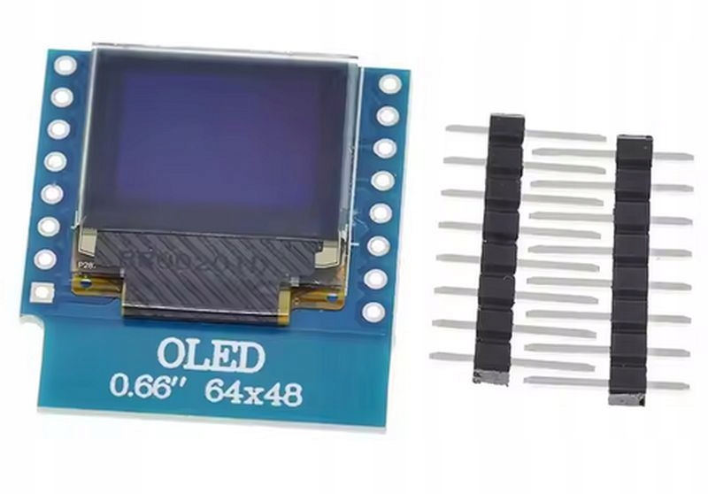 MODUŁ WYŚWIETLACZA OLED I2C 0,66