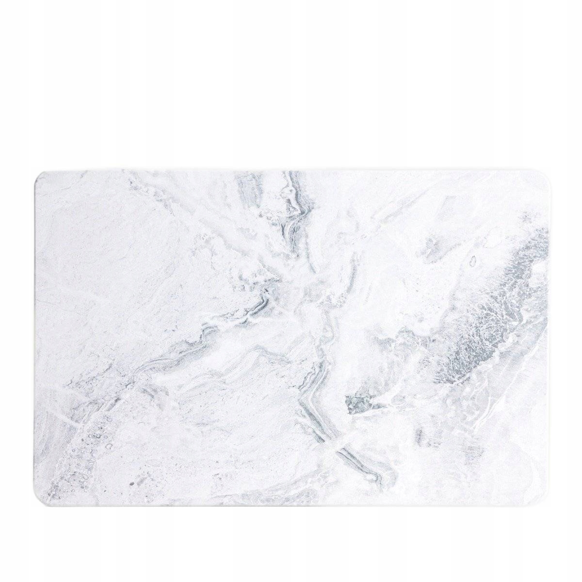 Koupelnová rohož Ditta diatomitová se vzorem mramoru šedá 39x60x0,9 cm Homl