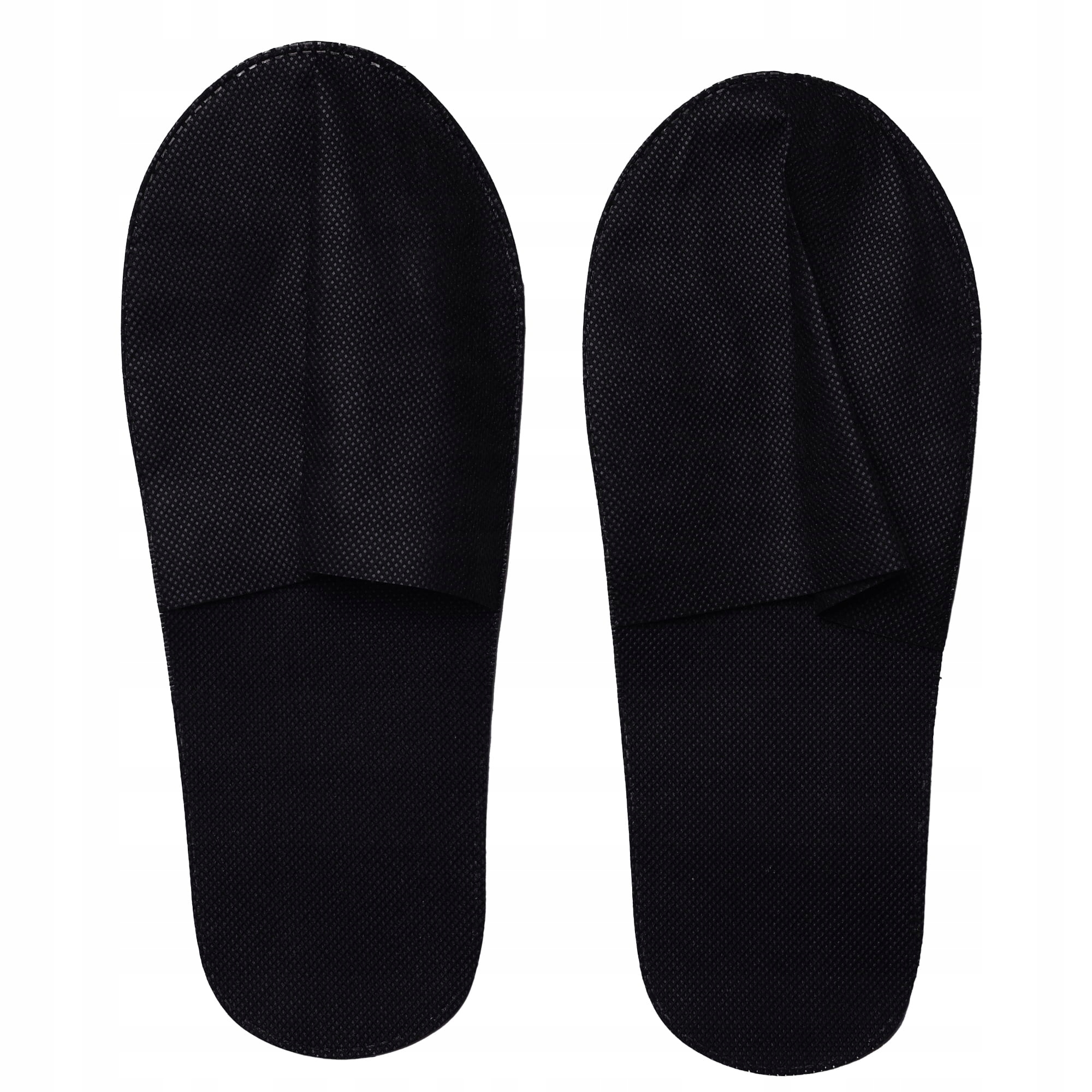 Papuče Na Jedno Použití Kryté Netkané Lehké Černé 50 párů Qms Line Economic