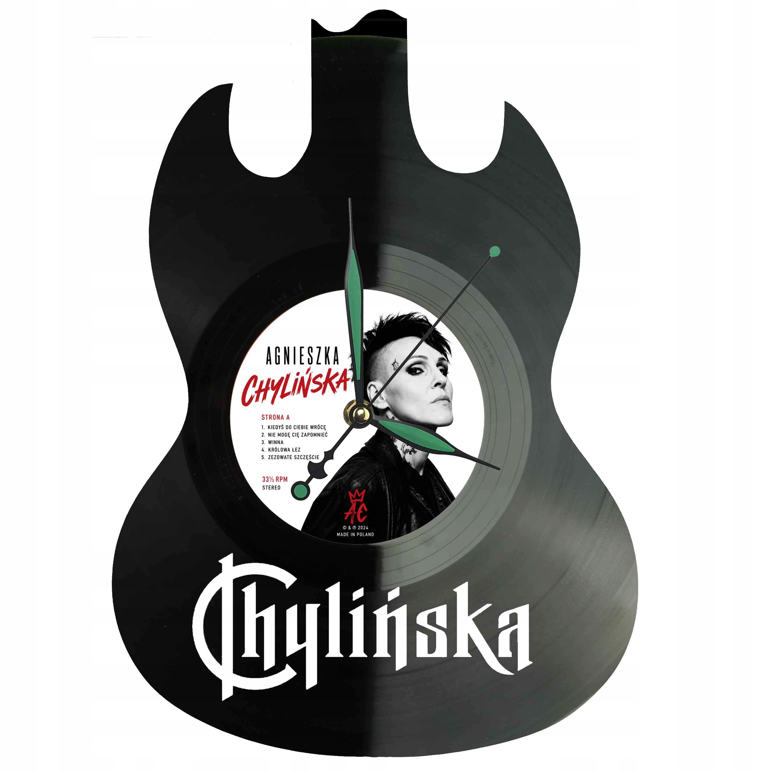 Agnieszka Chylinská, Dekorativní Nástěnné Hodiny, Moderní Vinylová Deska