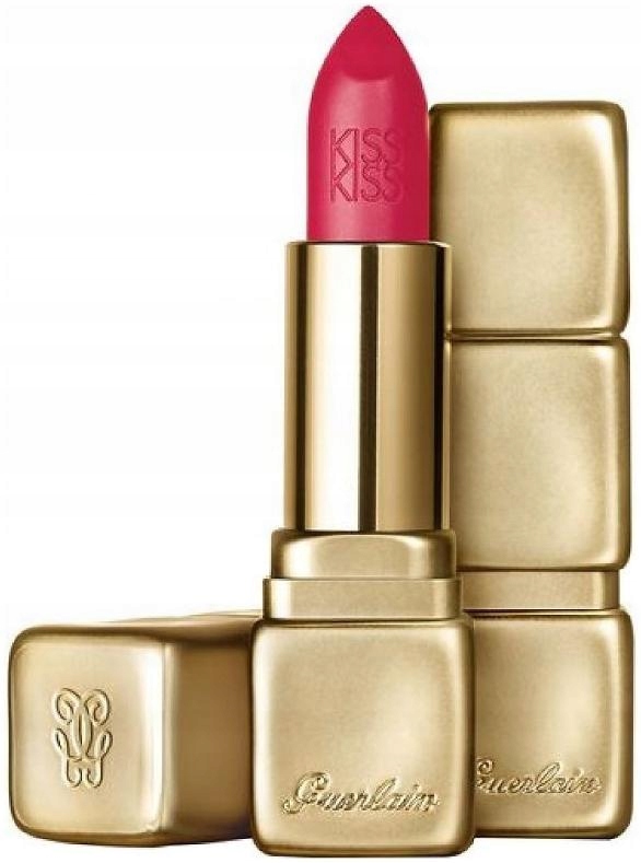 GUERLAIN KISSKISS MATTE LIP POMADKA DO UST MATOWA M378 RASPBERRY PEPPER