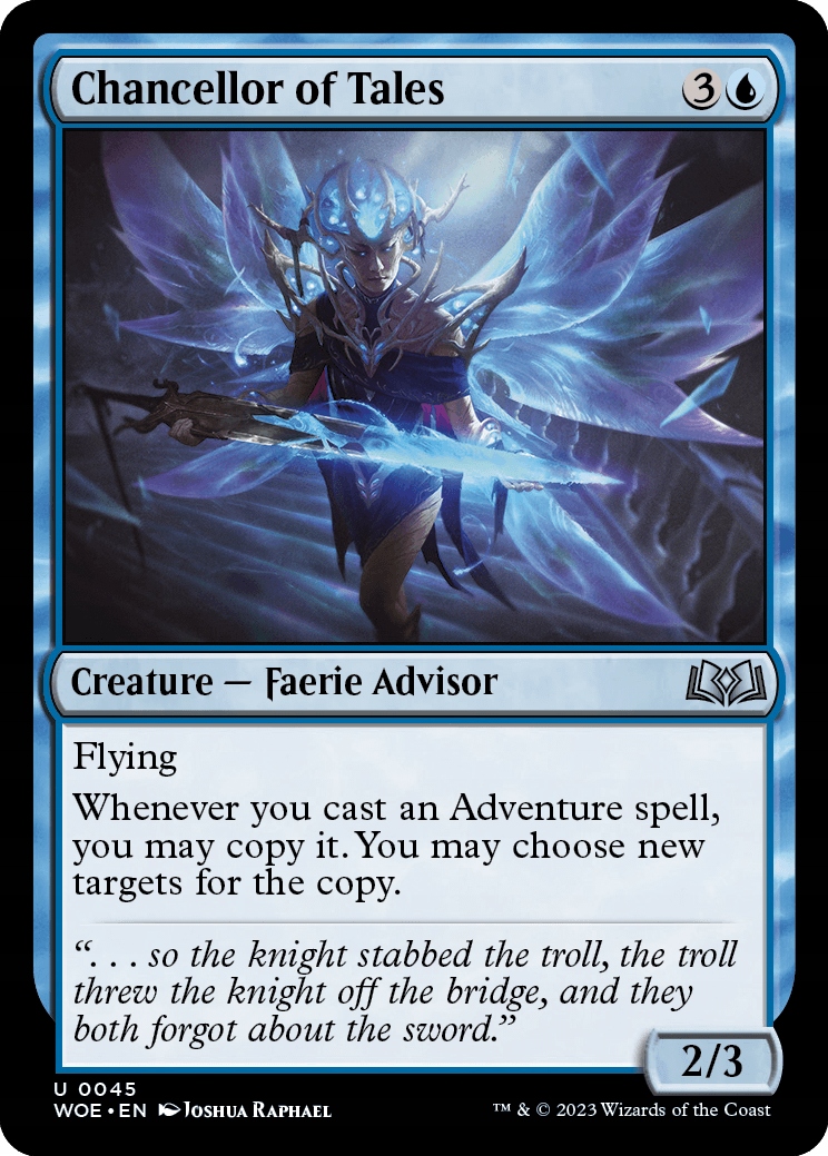 Mtg 4x Chancellor of Tales (u)