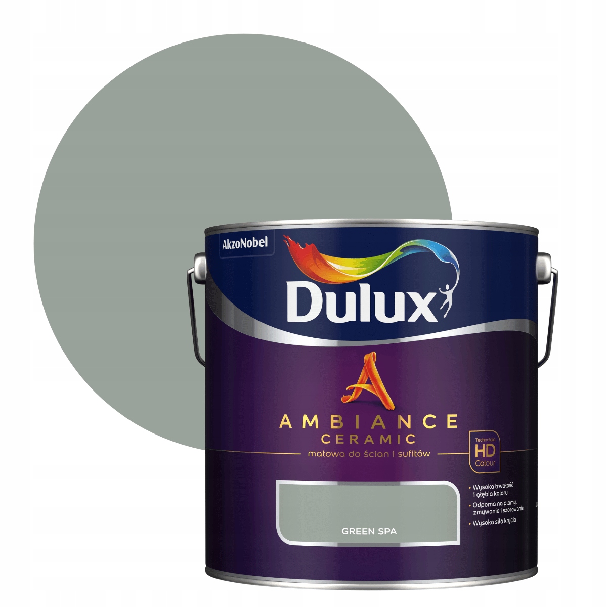Dulux Ambiance Farba Ceramiczna 2,5L Green Spa
