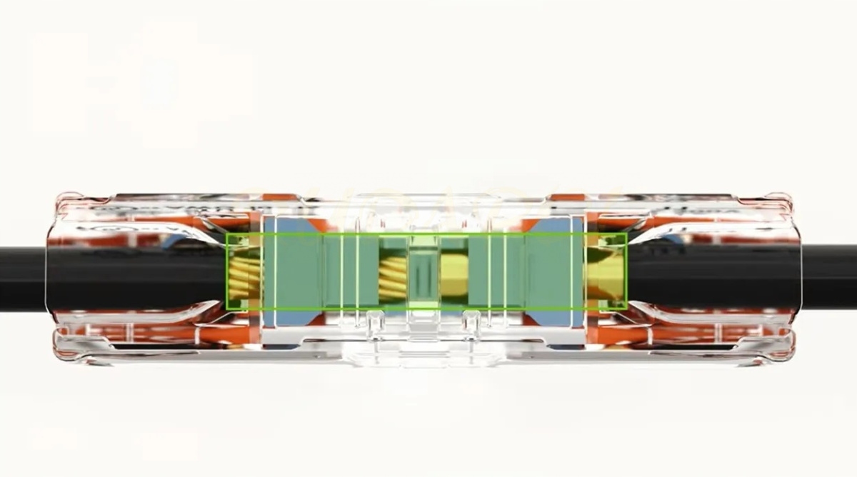 WAGO Szybkozłączka przelotowa 2x0,2-4mm2 kostka 1 szt. Przekrój żyły 0.2-4 mm²