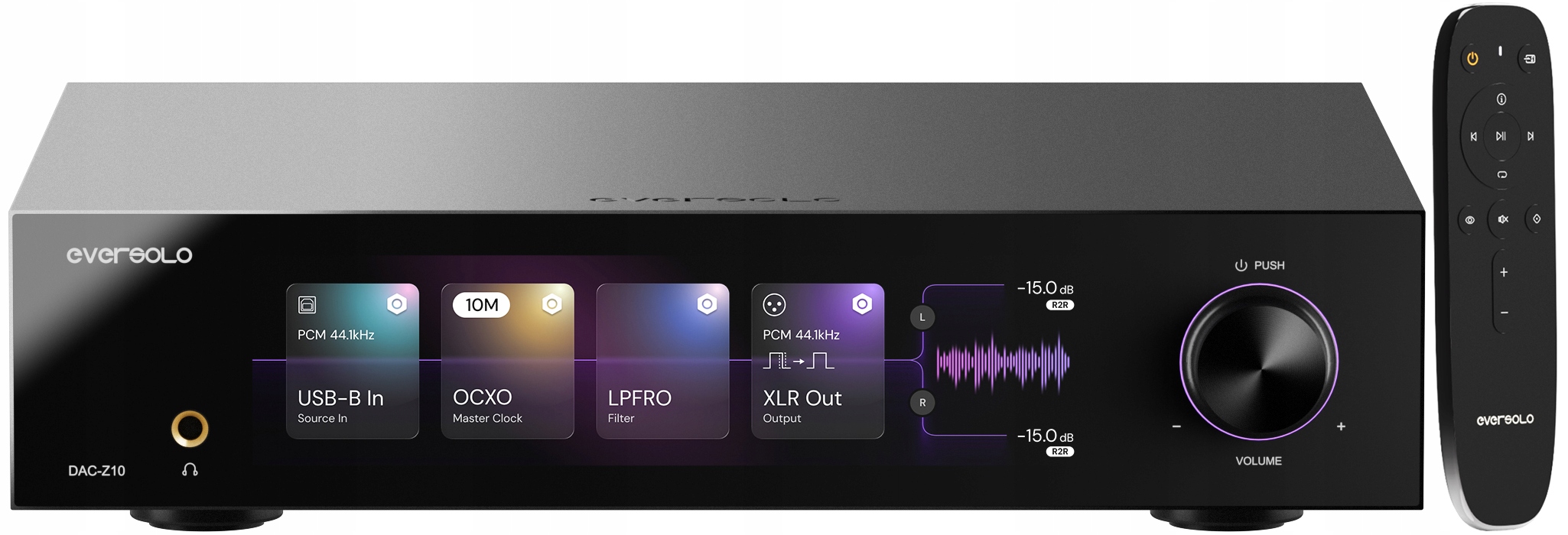 EverSolo DAC-Z10 Zbalansowany Przetwornik Cyfrowo-Analogowy (dac) R2R