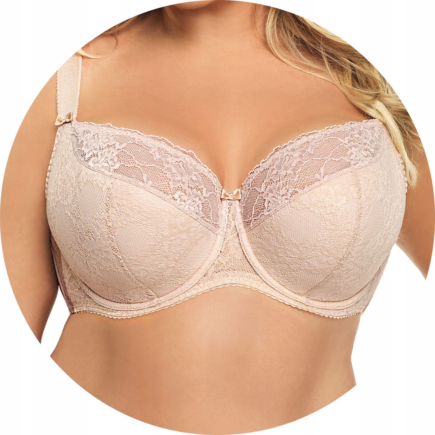 

Biustonosz Semi Soft Gorsenia K357 beżowy 110D