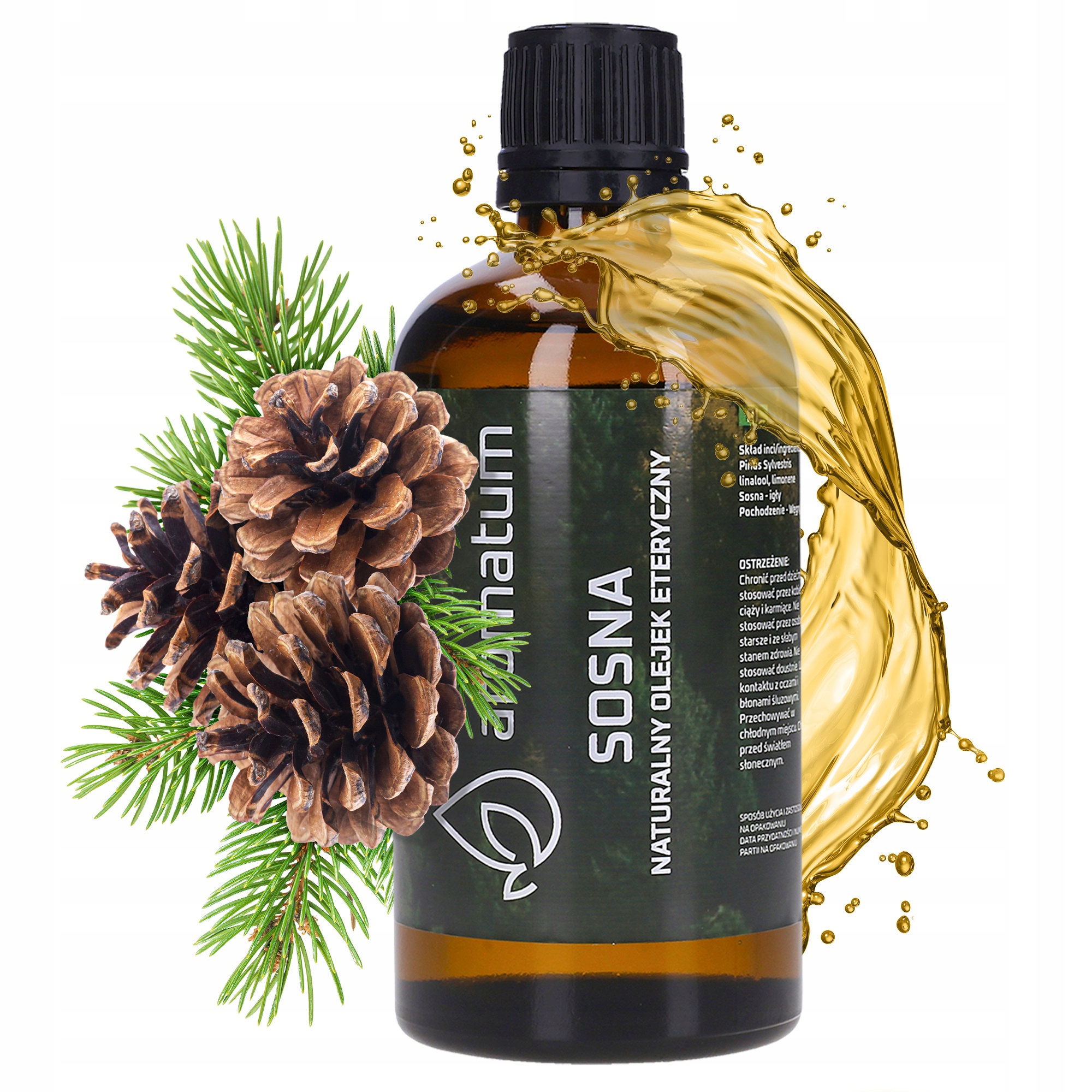 

Olejek Sosna 100% Naturalny 100ML Inhalacja Katar