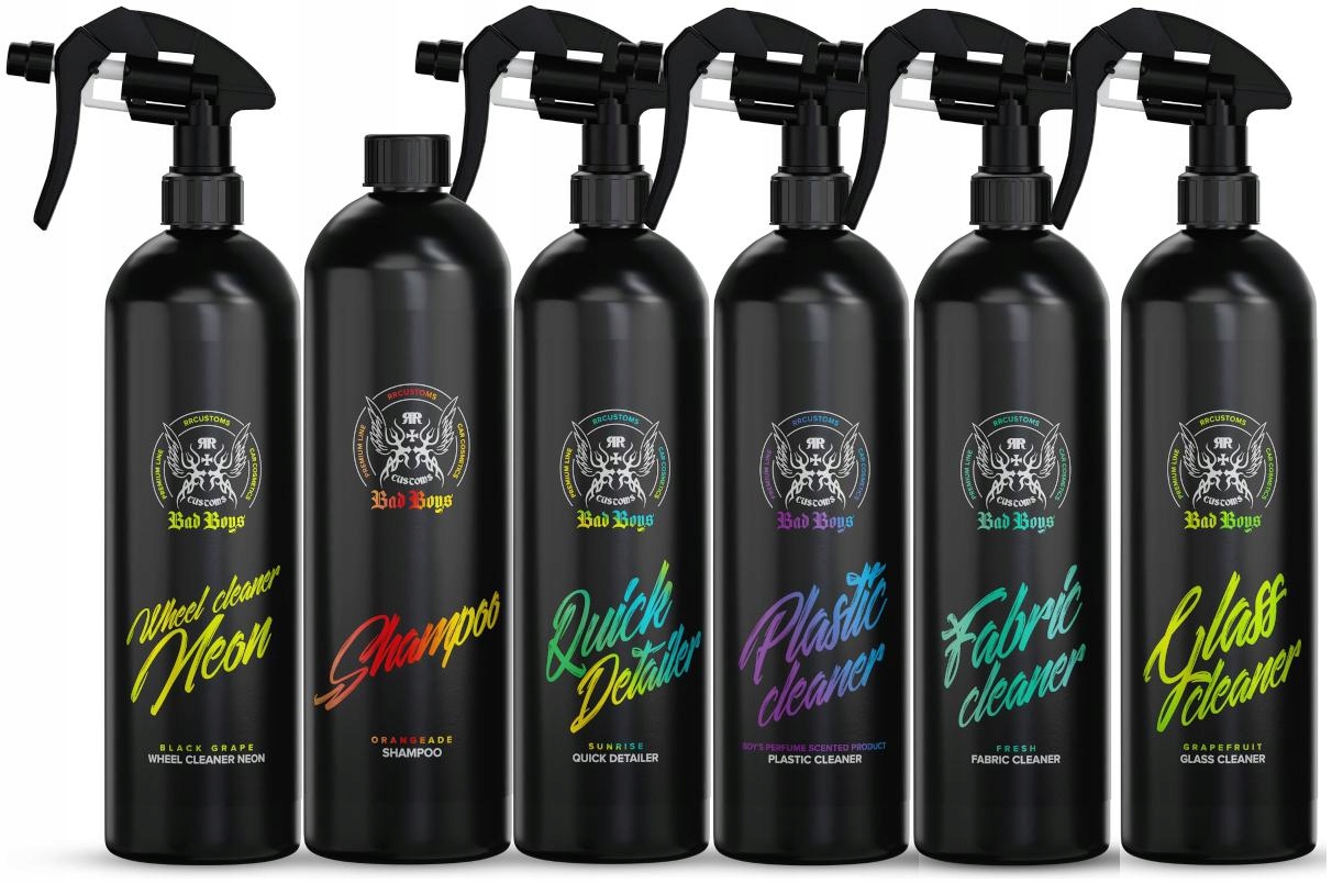 RR Customs RRC Bad Boys Mega Zestaw Kosmetyków Do Auta Detailing Prezent
