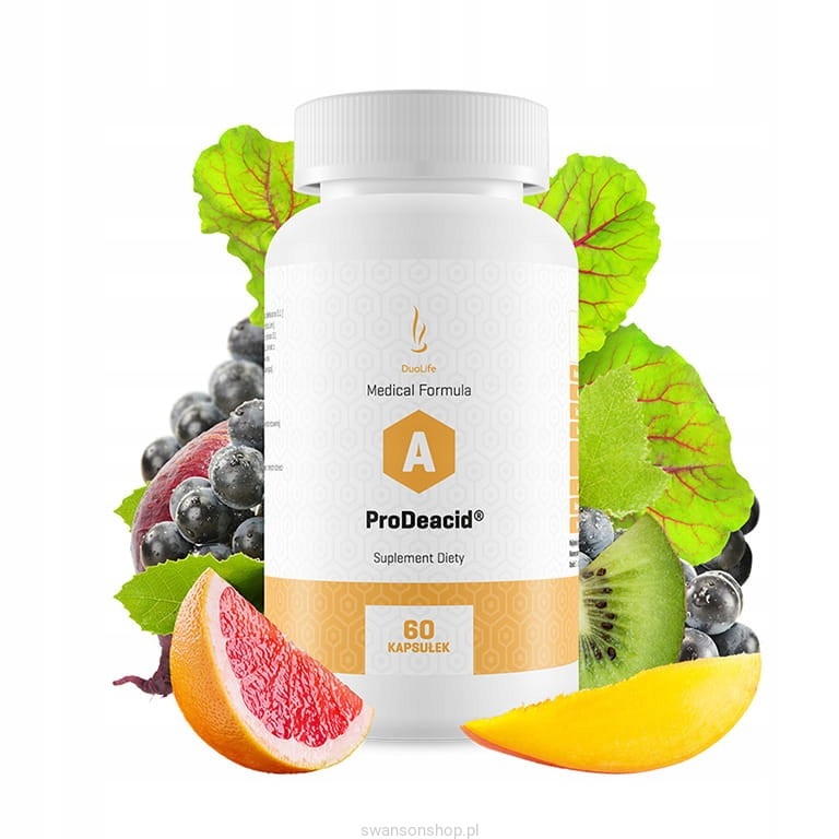 DuoLife Medical Formula ProDeacid 60 szt.- równowaga kwasowo-zasadowa!!!
