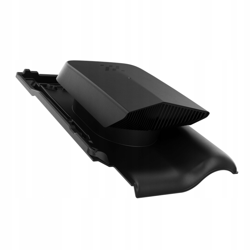 Ventilační střešní ventilátor Creaton Titania Černý