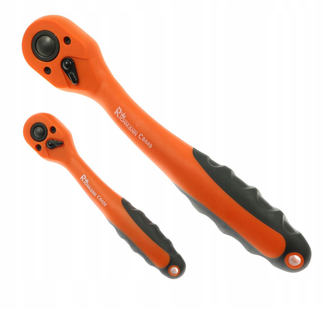 НАБІР З 2 РУЧОК З ХРАПОВИМ МЕХАНІЗМОМ 1/4 + 1/2